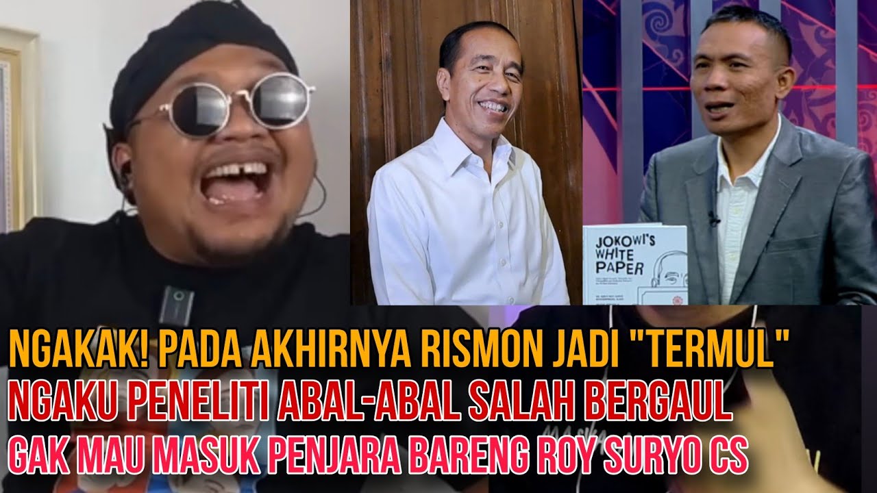 NGAKAK! PADA AKHIRNYA RISMON JADI 