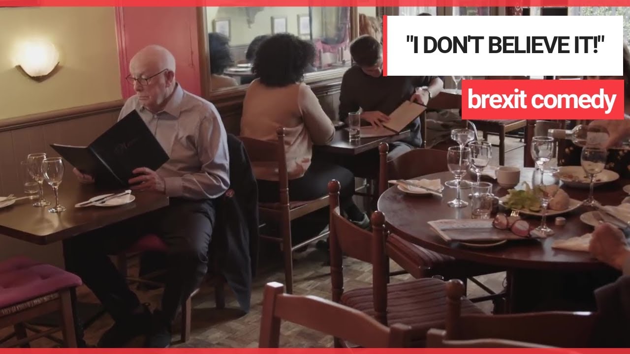 Richard Wilson in 'Brexit Special' Comedy Sketch for Second Referendum Support | SWNS TV