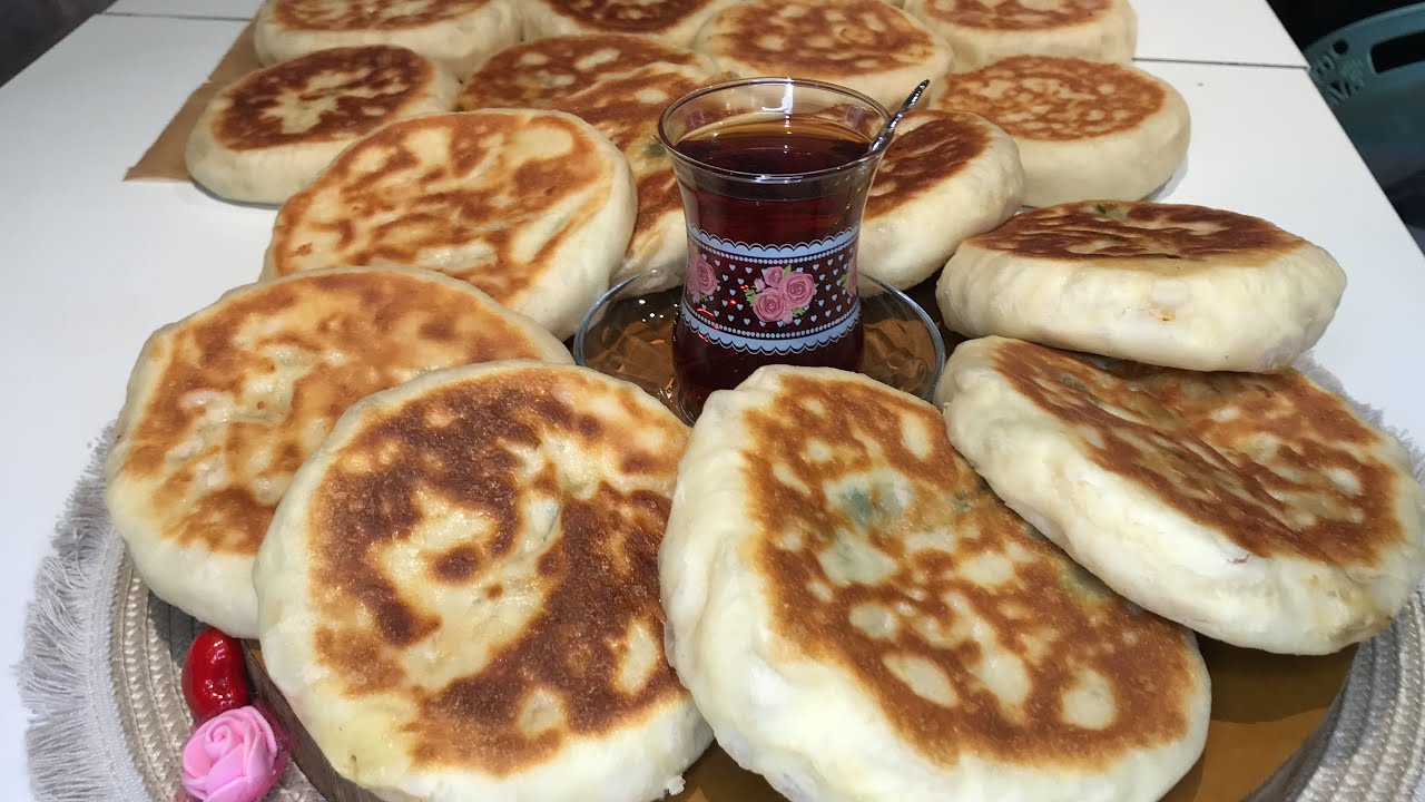 Mantarlı Kaşarlı Bazlama | Yok böyle bir Lezzet 😍☕️🫖