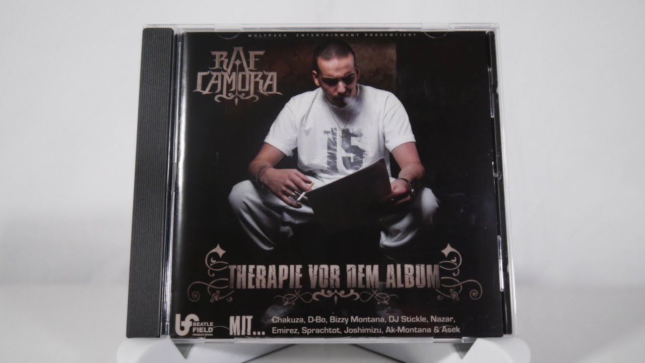 RAF Camora - Therapie vor dem Album CD Unboxing