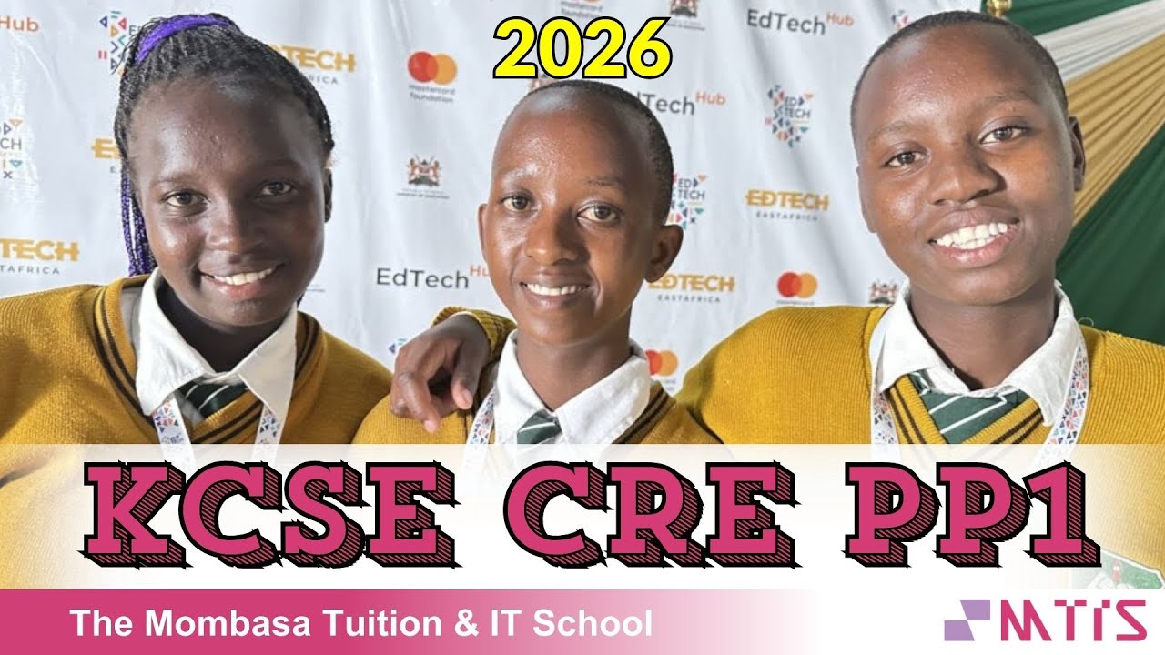 HOW KCSE CRE PAPER 1 IS SET AND WHAT EACH QUESTION TESTS | TERM 1 2026