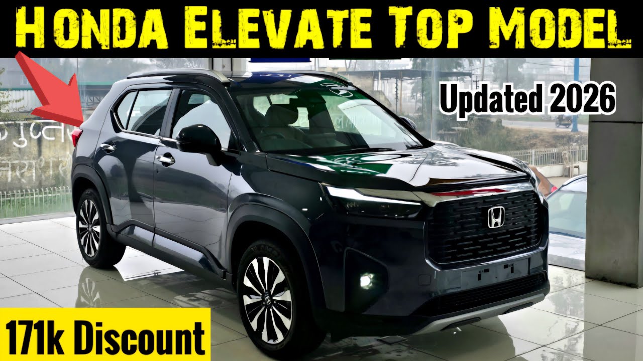 171k Huge Discount🔥Honda Elevate Zx Top Model Review 🔥On Road Price ✅️#hondaelevate #elevate2026 
