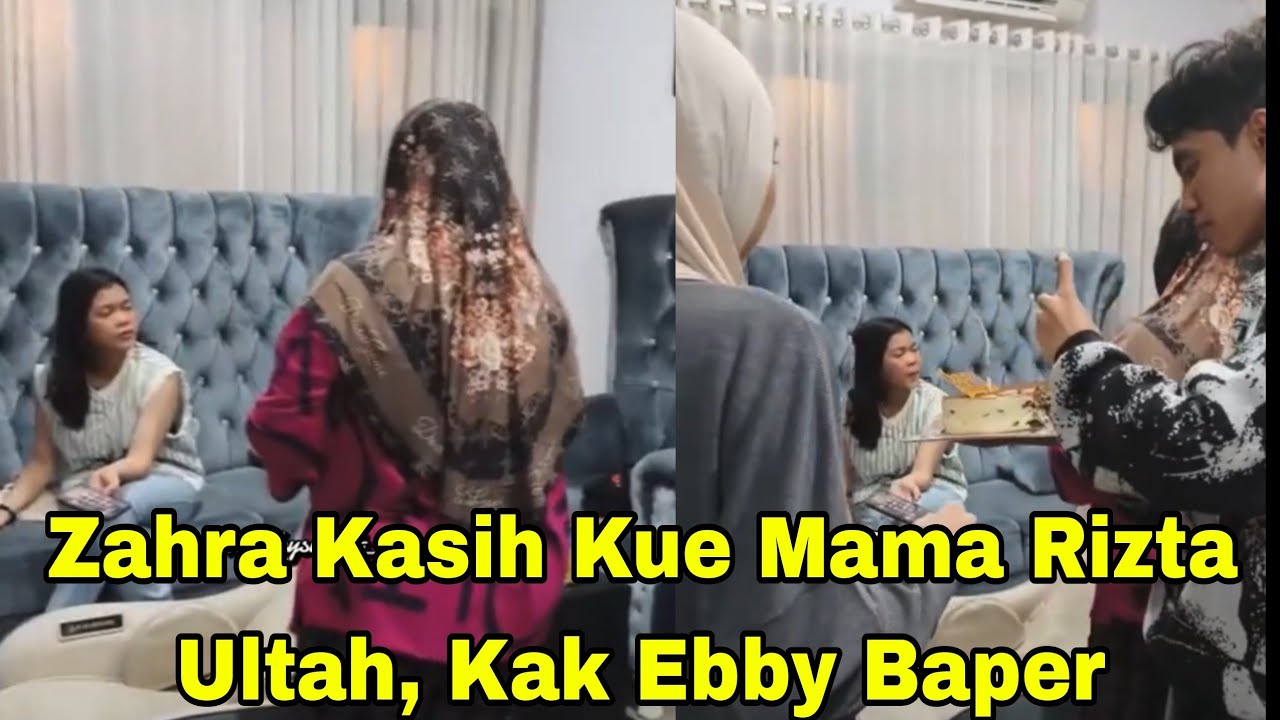 ZAHRA RAYAKAN ULTAH MAMA RIETA