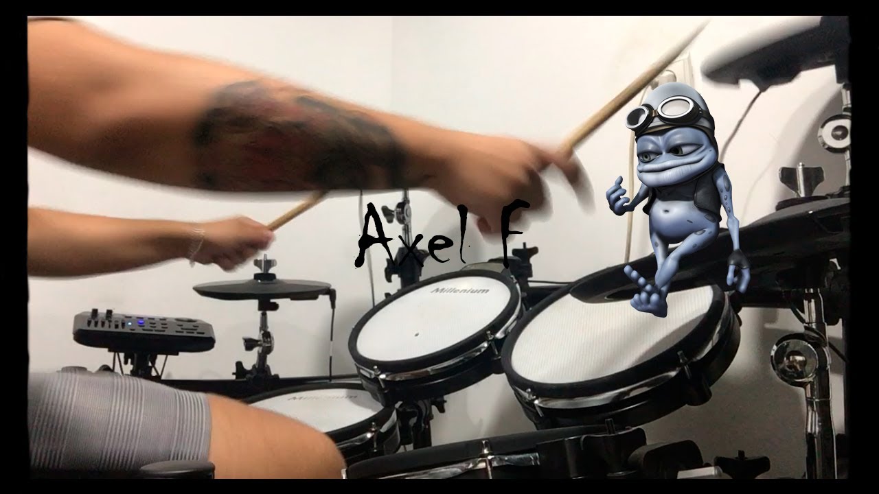 Crazy Frog - Axel F (Drum Cover by: Duarte Bernardo)