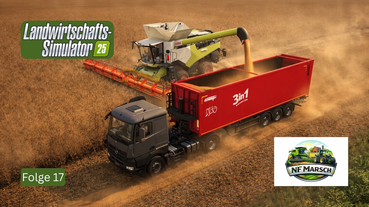 LS25 NF Marsch 🚜 F17 | Warum habe ich diese Mission mit der Versatile angenommen?!