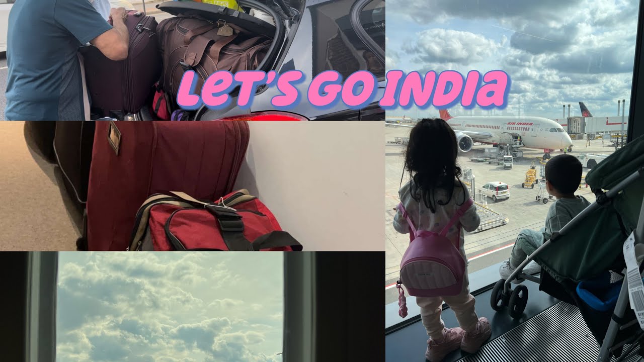 Finally leaving for India | London Heathrow to Mumbai CST | Airport vlog