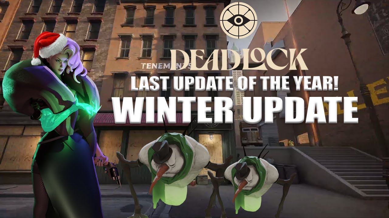 DEADLOCK CHRISTMAS UPDATE! (Visual Changes and Winter Fun)