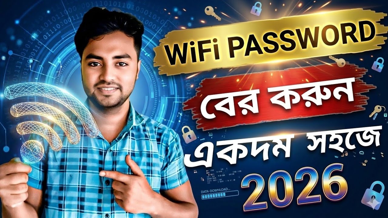 Wifi Password কিভাবে বের করবো 2026  . Master Mozid