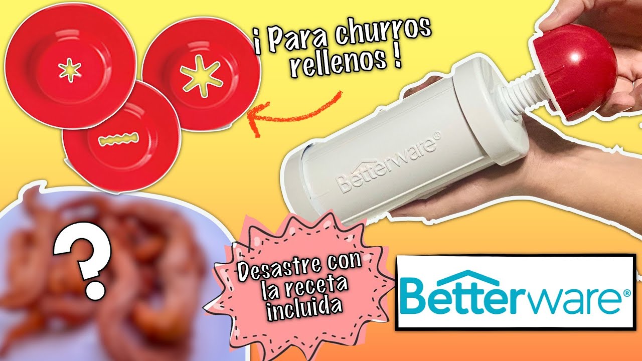 FÁBRICA DE CHURROS BETTERWARE  - ¿Funcionó la receta para churros incluida?