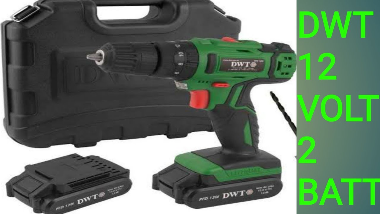 شنيور dwt 12volt فك وربط وتخريم .. جامد جدا