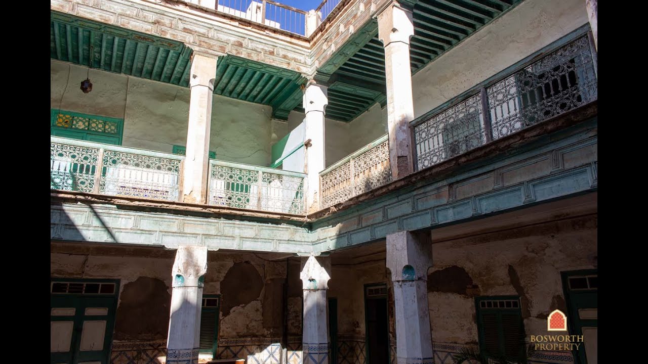 Two Fabulous Old Riads in the Jewish Quarter of Marrakech For Sale. Unique opportunity!