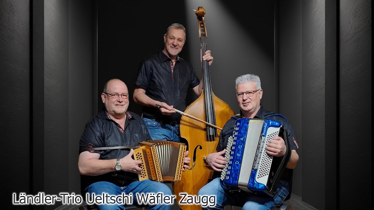 Fotofilm Liveaufnahme vom Ländler-Trio Uelschti Wäfler Zaugg