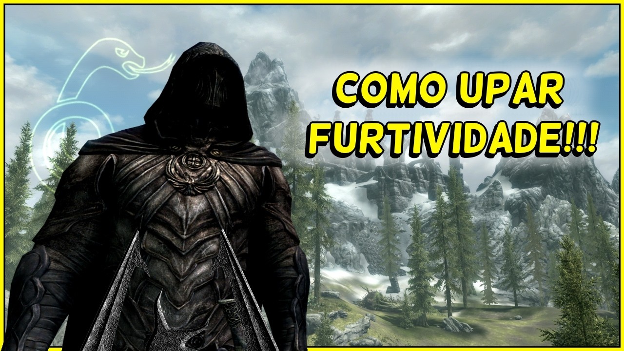 COMO UPAR FURTIVIDADE/SNEAK NO SKYRIM!!! TRÊS MÉTODOS SIMPLES + ANÁLISE SE VALE A PENA UPAR!!!