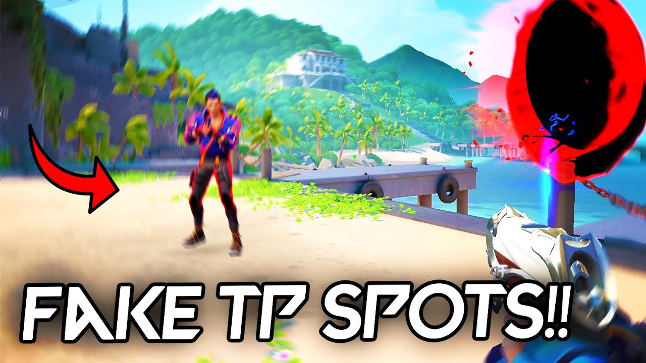 6 YORU FAKE TELEPORT SPOTS ON BREEZE MAP - VALORANT GUIDE TIPS & TRICKS
