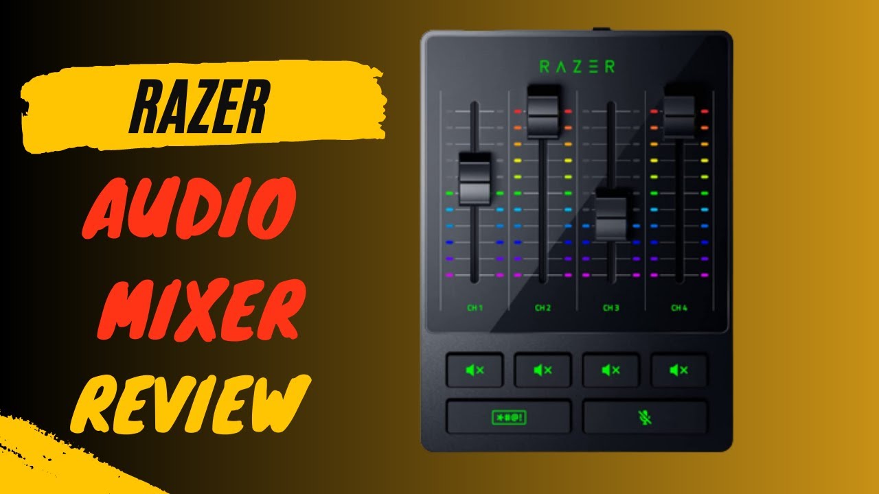 Razer Audio Mixer: The Ultimate Tool for Streamers and Content Creators! In-depth Review