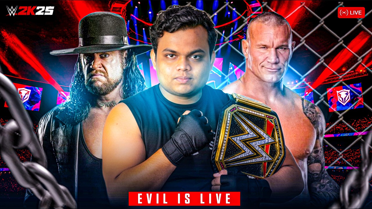 WWE 2K25 Epic Live Battle |Unstoppable WWE 2025 Moves | #wwe #wwe2k25 #wweraw #shorts