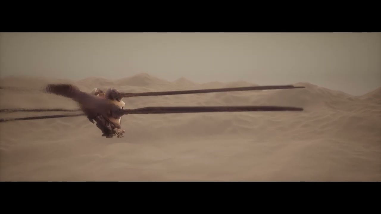 Cinematic Desert Scenes Made in Unreal Engine