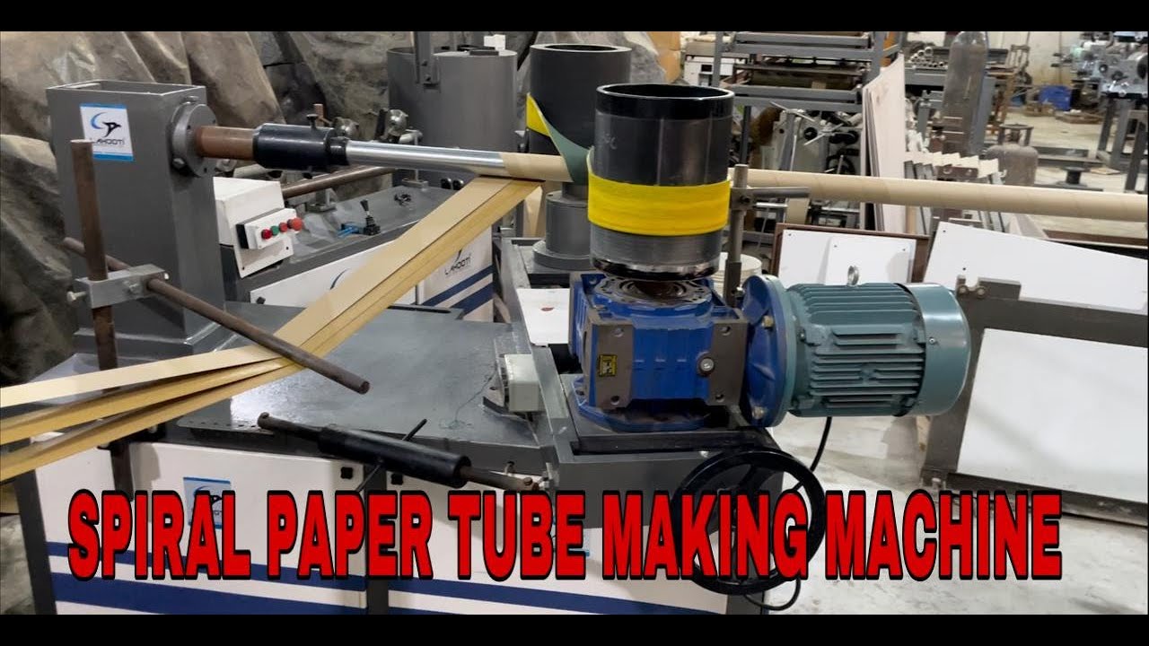 Paper Core Making Machine | Spiral Paper Tube Making Machine | Core Making Machine | +91-9999183234