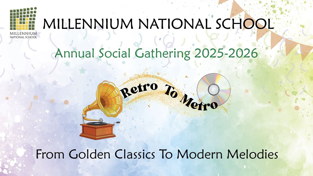 "Retro to Metro" Annual Social Gathering -STD 1 to 2, Thur 22 Jan 2026- 8:00 PM Session 2