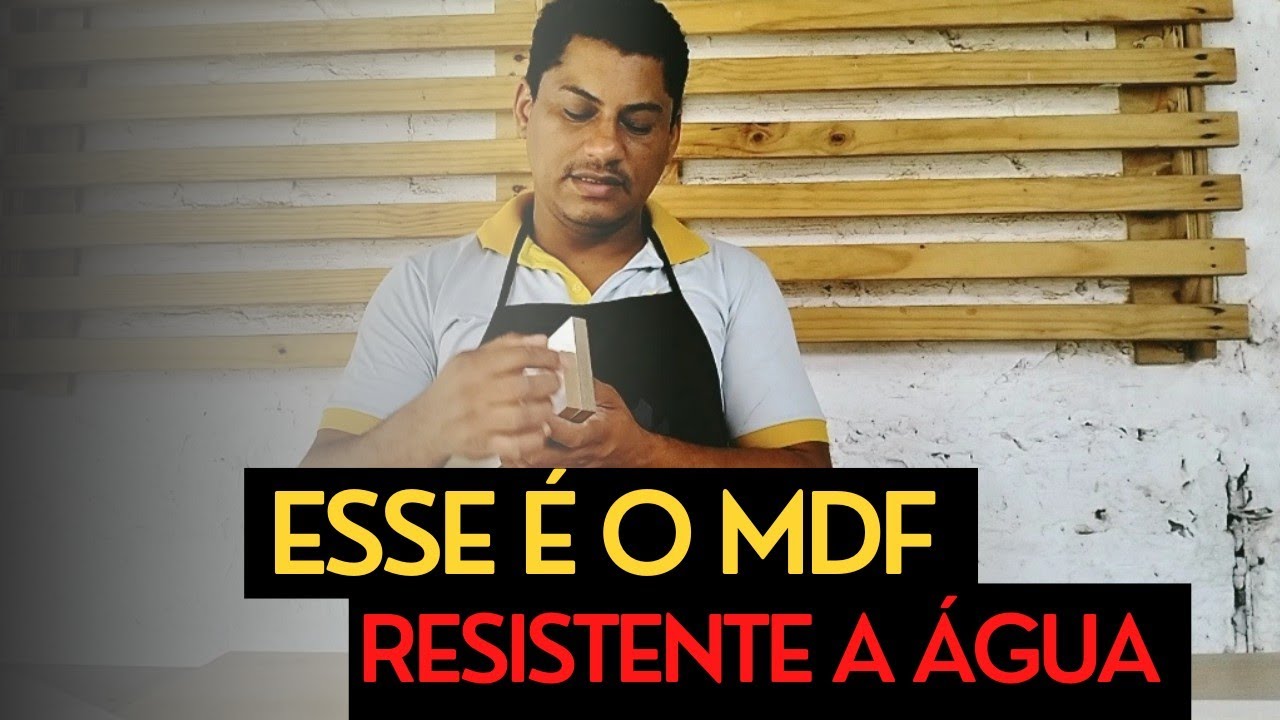 Esse é o MDF que é mais resistente a água. #marcenariaparainiciantes #marcenaria