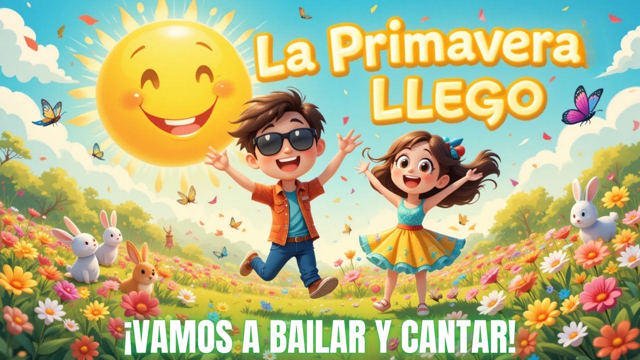 “La Primavera” 🌸 Rock INFANTIL | La PRIMAVERA llegó, canción INFANTIL de la primavera