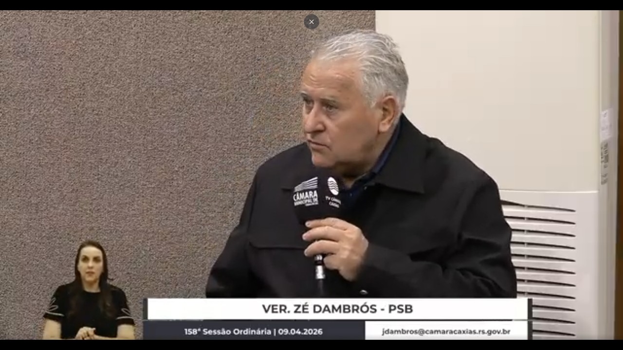 13 - 158&ordf; Sess&atilde;o Ordin&aacute;ria - Ordem do Dia - Z&eacute; Dambros/PSB | 09.04.2026