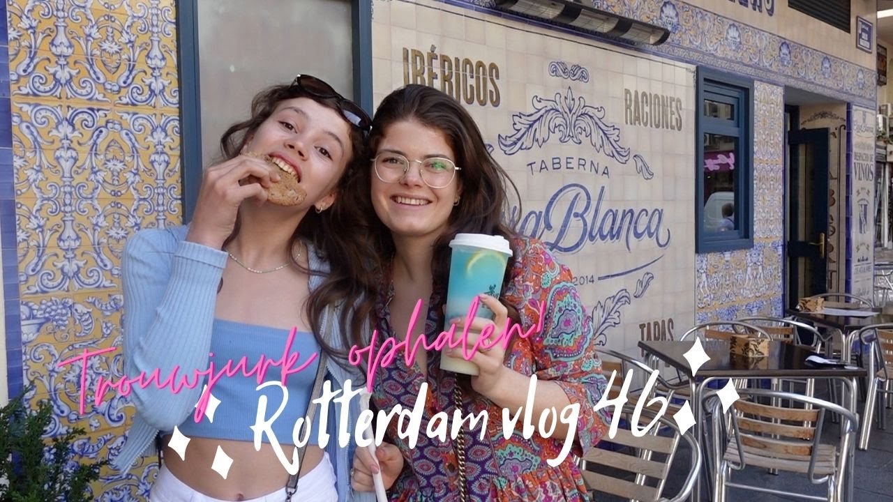 TROUWJURK OPHALEN // ROTTERDAM VLOG 46