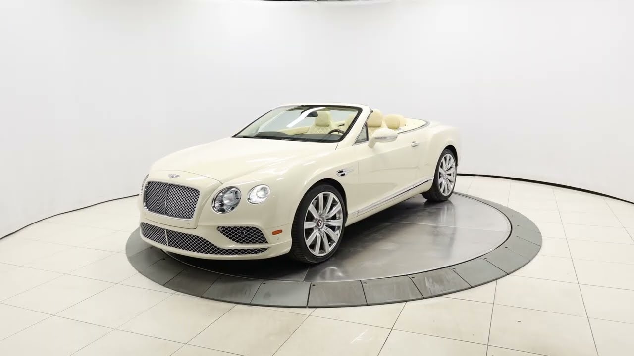 2016 Bentley Continental GT V8 Convertible