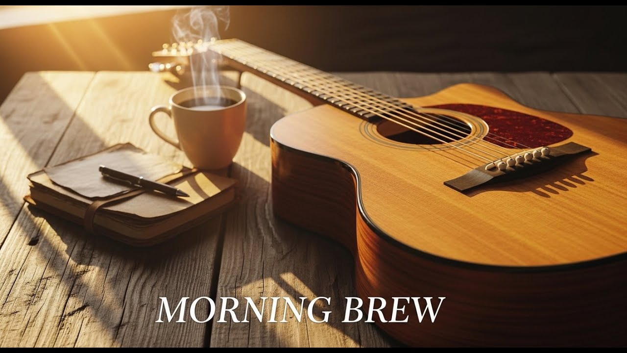 Morning Brew — Relaxing Acoustic Blues Guitar