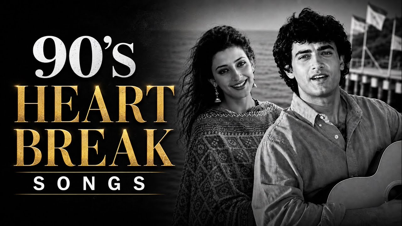1990's Bollywood Heart Break Songs 💔 | Evergreen Sad Love Songs Collection