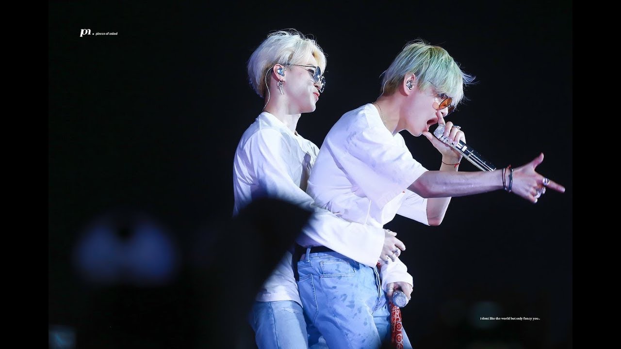 BTS Vmin [V Taehyung and Jimin] Moments 2019 WORLD TOUR LOVE YOURSELF