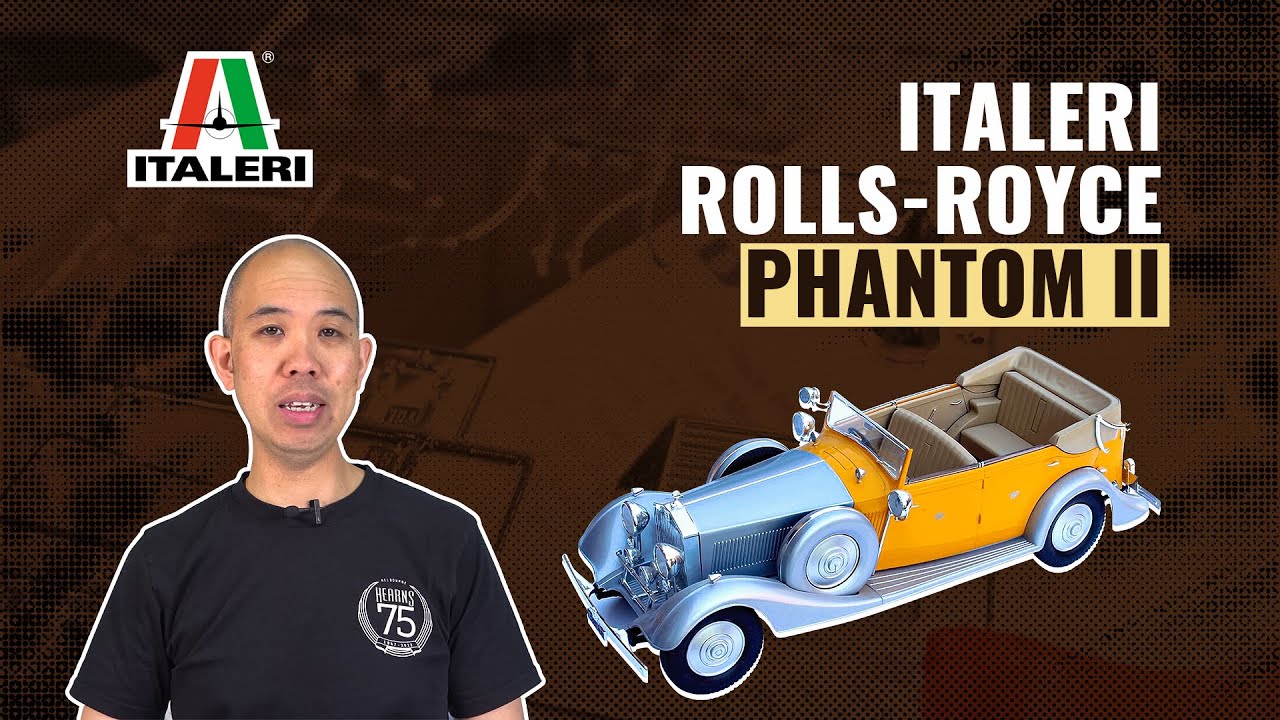 Italeri Rolls Royce Phantom II Unboxing | #askhearns