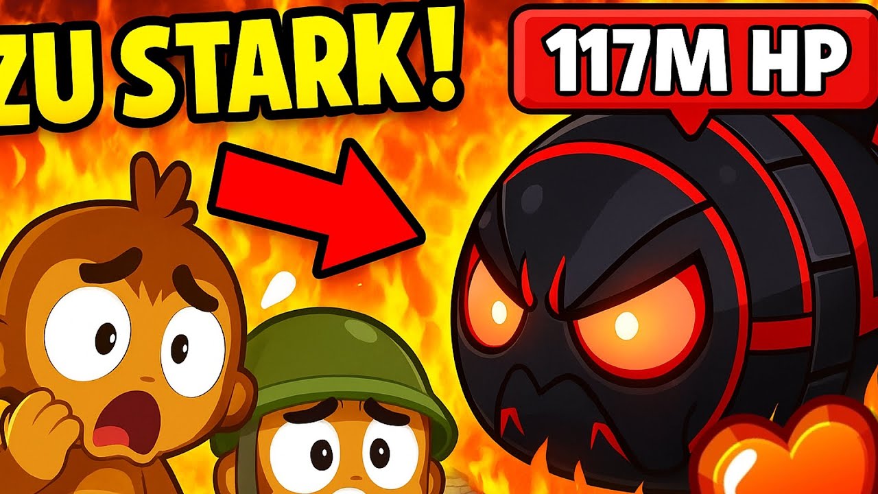Selbst PROs scheitern an DIESEM Boss... 117 MILLIONEN Leben! 😱 | BTD6