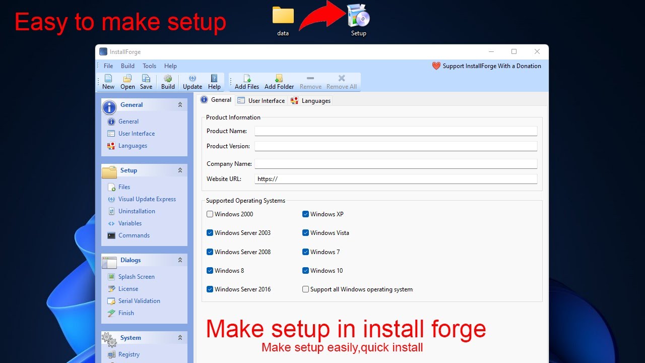 Make setup in install forge (2022)|| setup kaise bnaye in pc