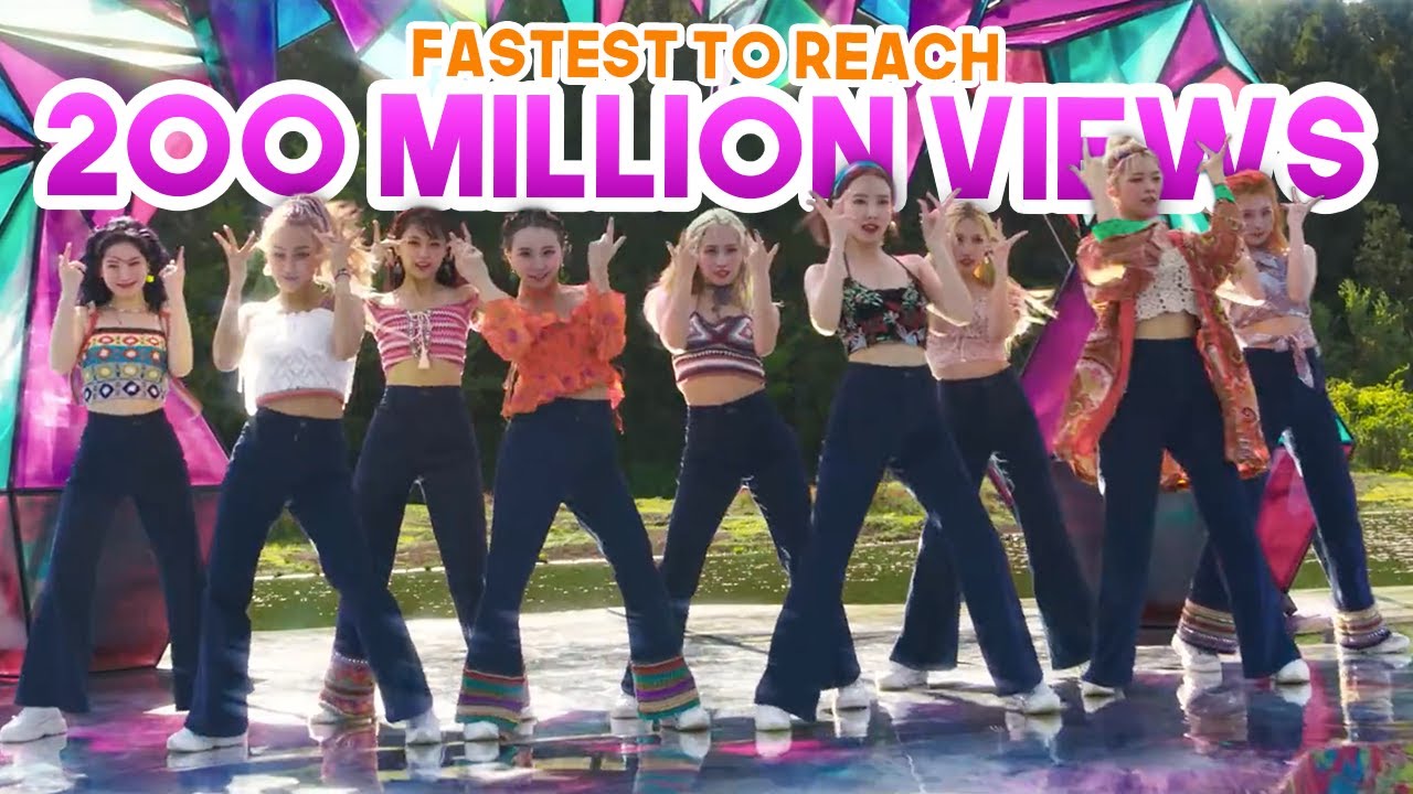 FASTEST KPOP GROUPS MUSIC VIDEOS TO REACH 200 MILLION VIEWS