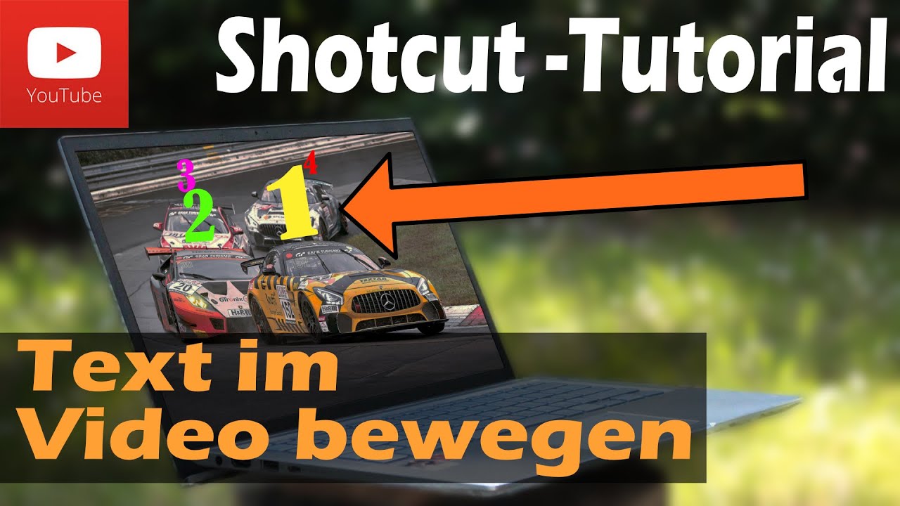 Shotcut | Text an Objekte hängen und im Video bewegen lassen Tutorial