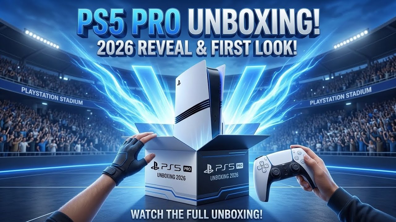 “PlayStation 5 Pro Is Finally Here” in 2026 Unboxing The Most Powerful Console Ever Made 
