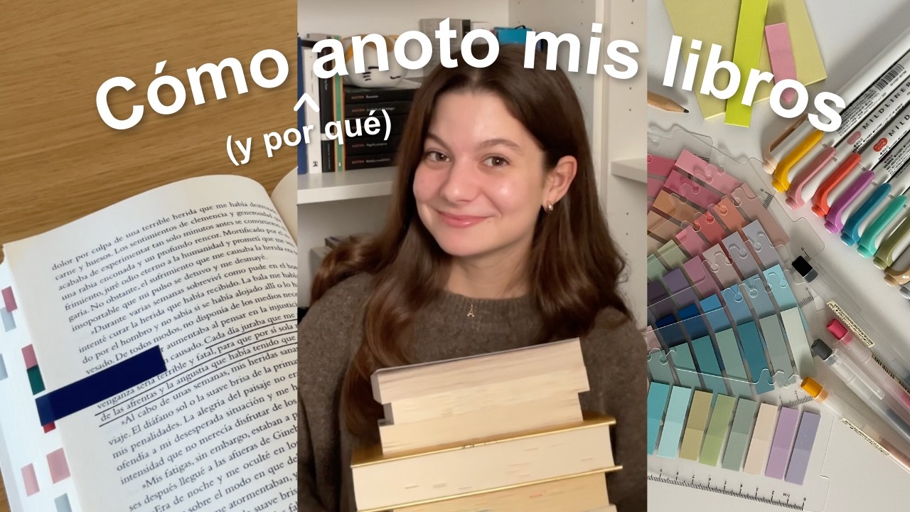 Cómo (y por qué) anoto mis libros 📖✍🏻✨