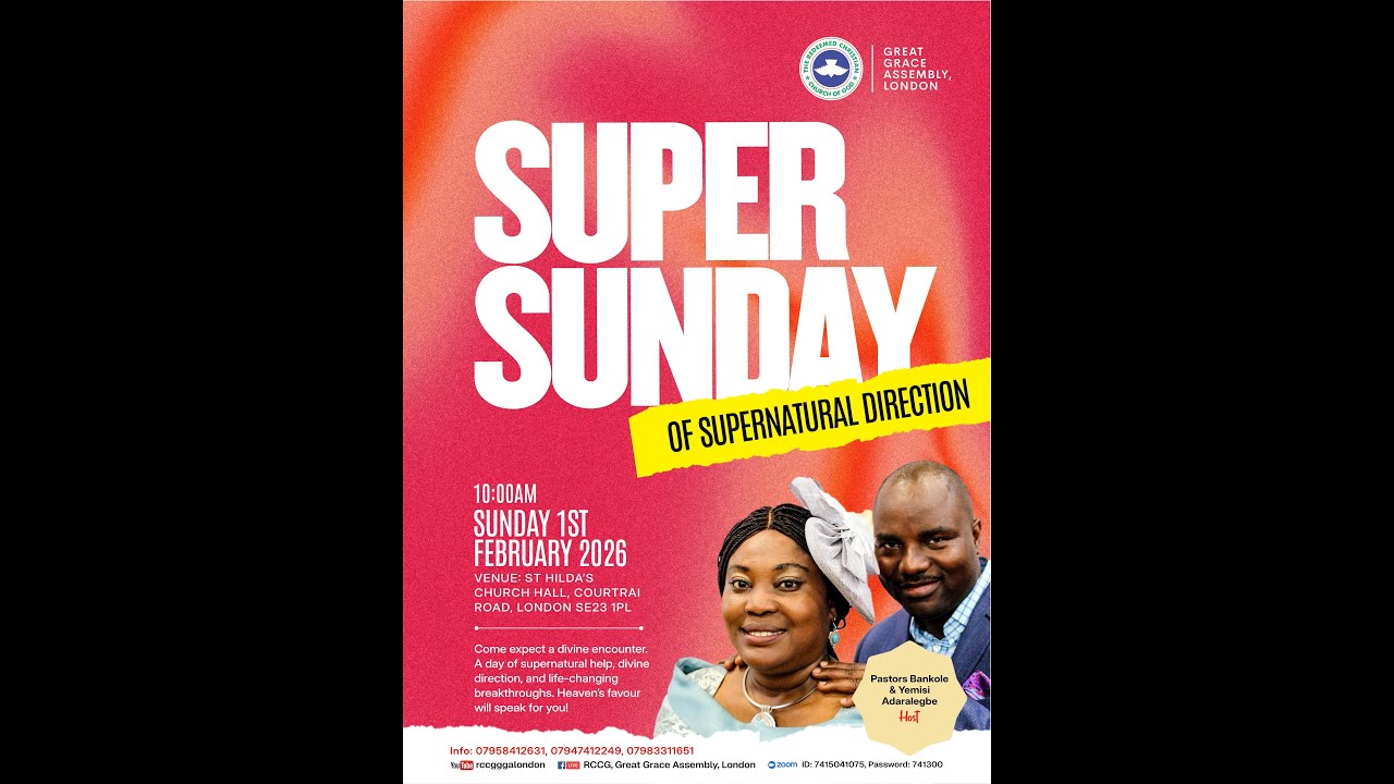 Sunday Service || 01-02-2026