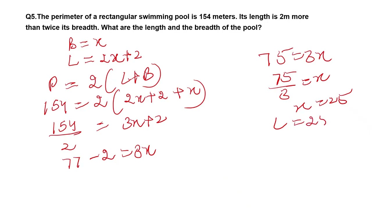 LINEAR EQUATIONS IN ONE VARIABLE