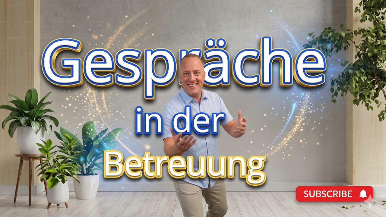 Gespräche führen in der Betreuung