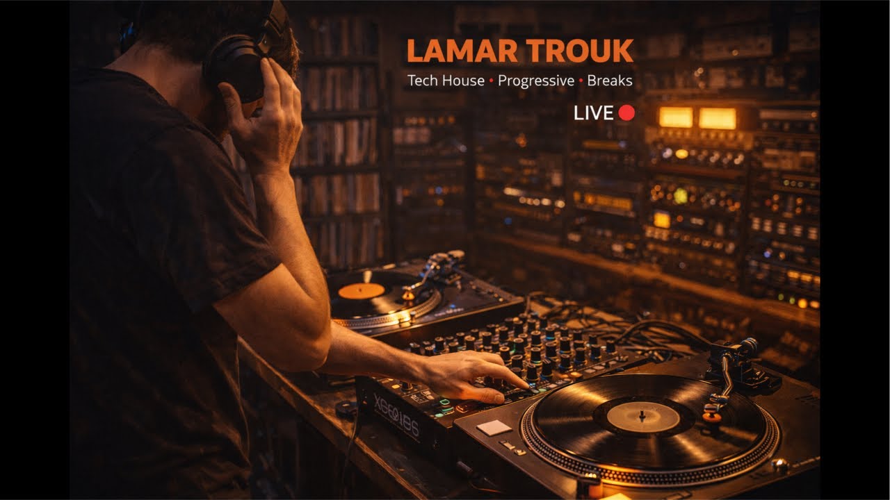 Lamar Trouk | Vinyl Live Session 033 | Tech House • Progressive • Breaks