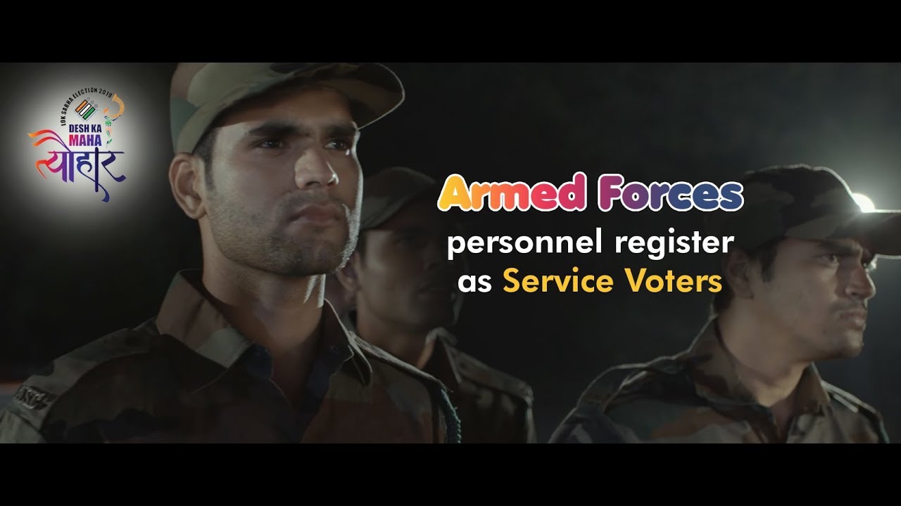 Election 2019: Air Force, Navy, Coast Guard should register as service voters and vote || ECI