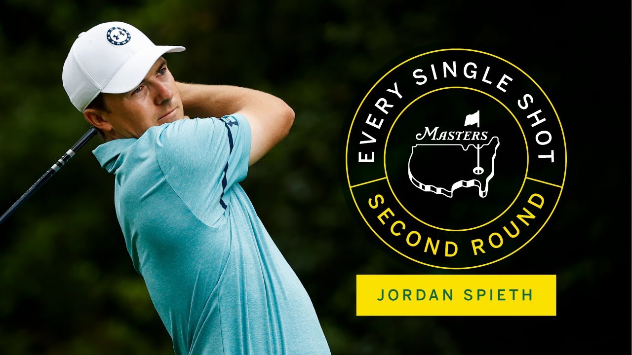 Every Single Shot From Jordan Spieth's Second Round | The Masters