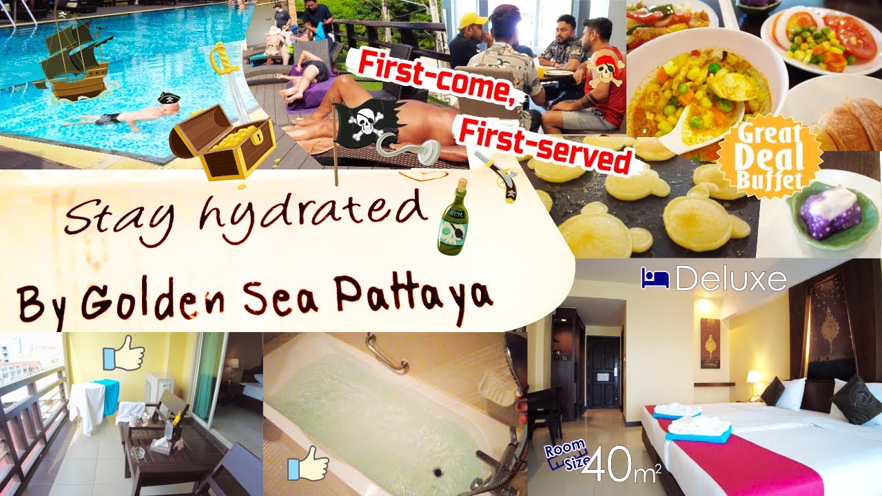 🏩Отель Golden Sea Pattaya🍺Вдоль Сой Буакхао 🇹🇭 🏴&zwj;☠️станьте королем пиратов