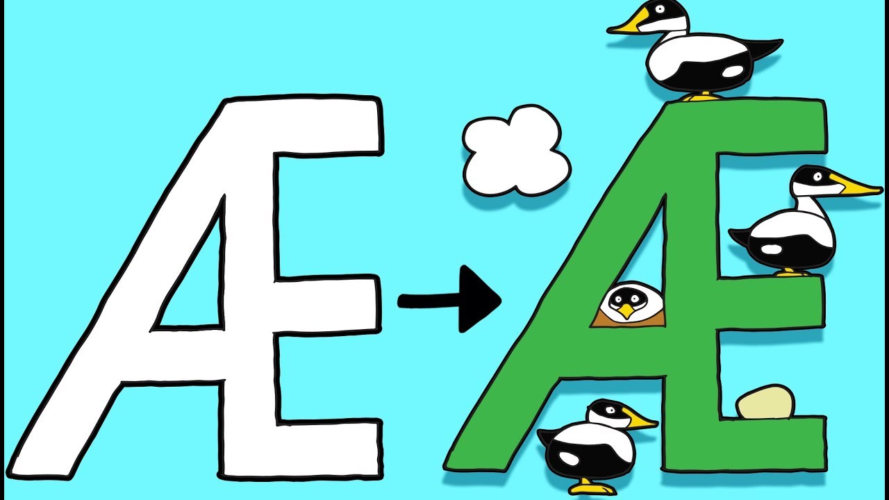 &AElig; for &AElig;rfugl | &Oslash;isteins Blyant ABC