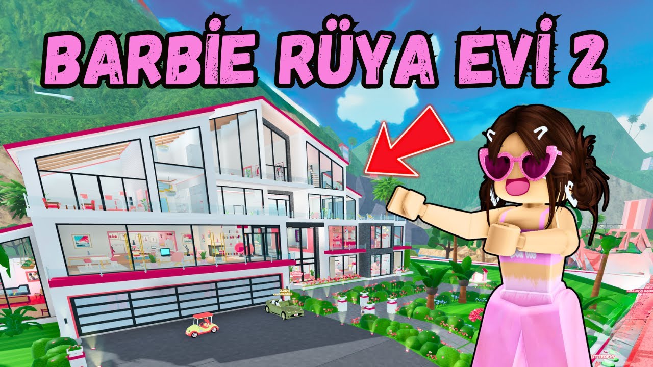 BARBİE'NİN RÜYA EVİNİ TAMAMLADIK💥AYŞEM ECE ARI💥ARIGİLLER🐝ROBLOX BARBIE'S DREAM HOUSE