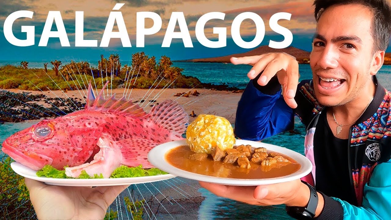 Qué DEBES COMER en GALÁPAGOS?