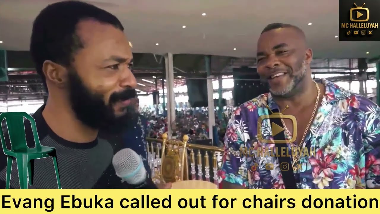 Evang Ebuka Called out for Chairs Donations in Ngor Okpala