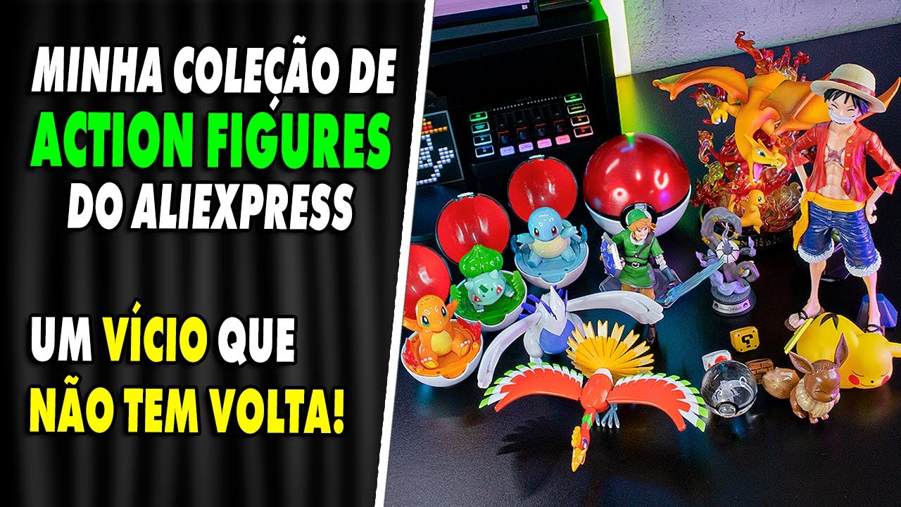 GASTEI R$600 COMPRANDO ACTION FIGURE NO ALIEXPRESS